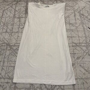 Aritzia babaton shoulder pad mini dress size small White cotton oversized